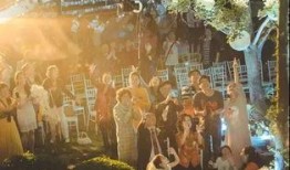 张家界吃瓜婚礼视频,一场别开生面的田园盛宴