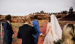 张家界吃瓜婚礼视频,一场别开生面的田园盛宴