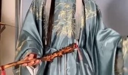 汉服男掌柜吃瓜视频大全,穿越古今的趣味瞬间